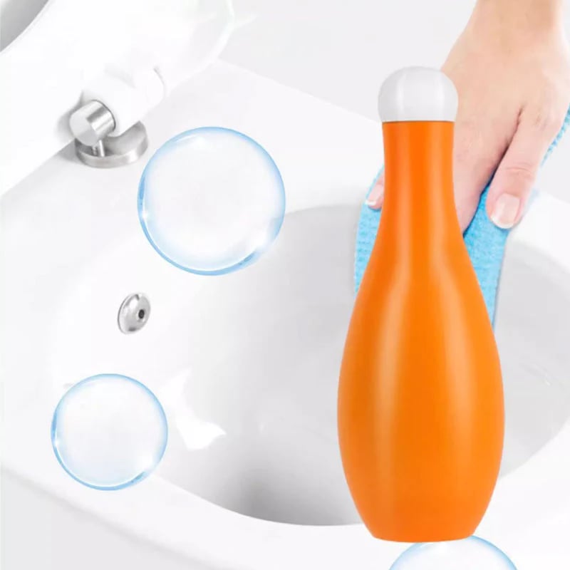 Qeuxv Bowling Blue Bubble Toilet Bowl Cleaner