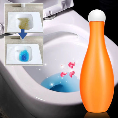 Qeuxv Bowling Blue Bubble Toilet Bowl Cleaner