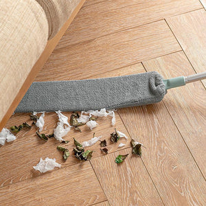 Qeuxv Multifunction Retractable Microfiber Dust Brush Gap Mop