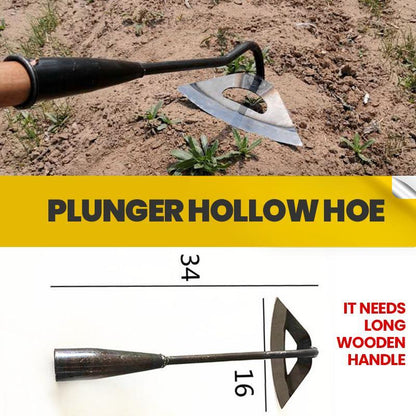 Qeuxv All-steel Hardened Hollow Hoe